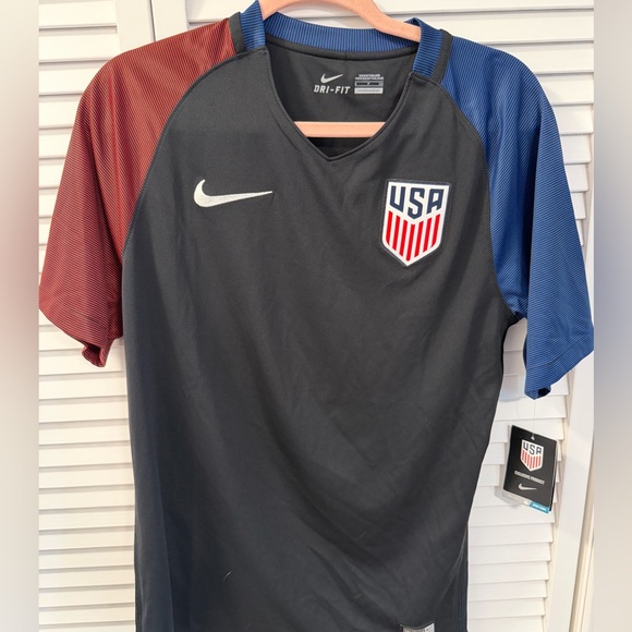 Nike Other - Nike USA Men's Dri-FIT Jersey - Black, Red, Blue